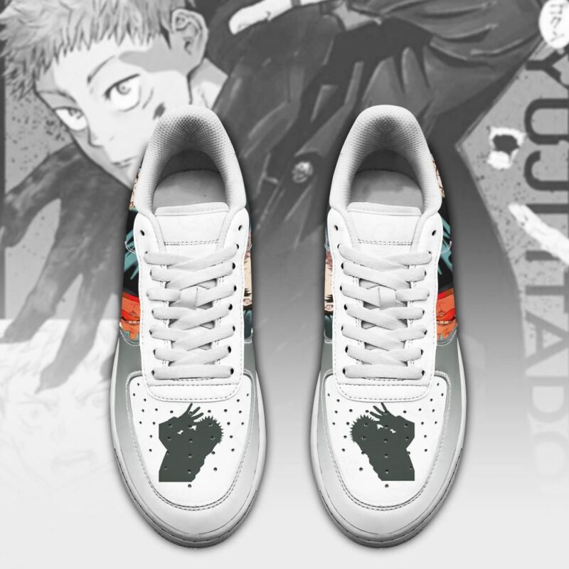 Jujutsu Kaisen Itadori Yuuji Air Force 1 Sneakers Custom Anime Shoes 1
