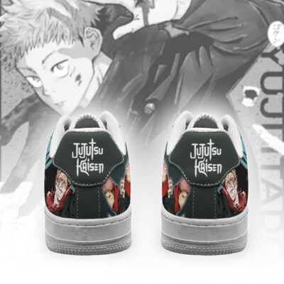 Jujutsu Kaisen Itadori Yuuji Air Force 1 Sneakers Custom Anime Shoes 2 Jujutsu Kaisen Itadori Yuuji Air Force 1 Sneakers Custom Anime Shoes 2