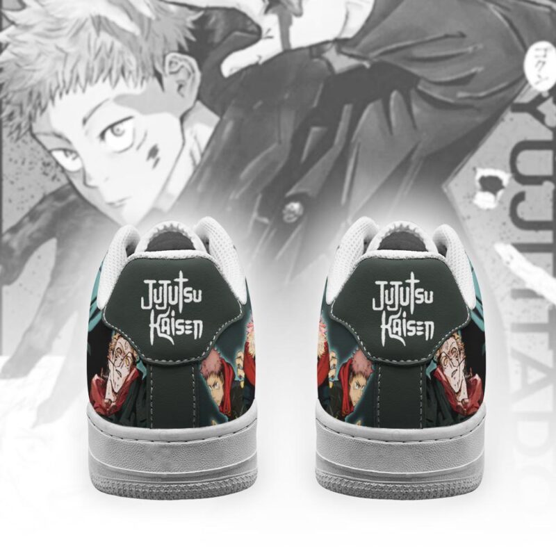 Jujutsu Kaisen Itadori Yuuji Air Force 1 Sneakers Custom Anime Shoes 2