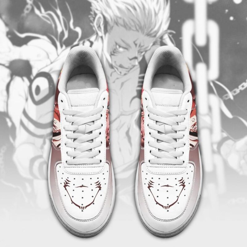 Jujutsu Kaisen Ryoumen Sukuna Air Force 1 Sneakers Custom Anime Shoes 1