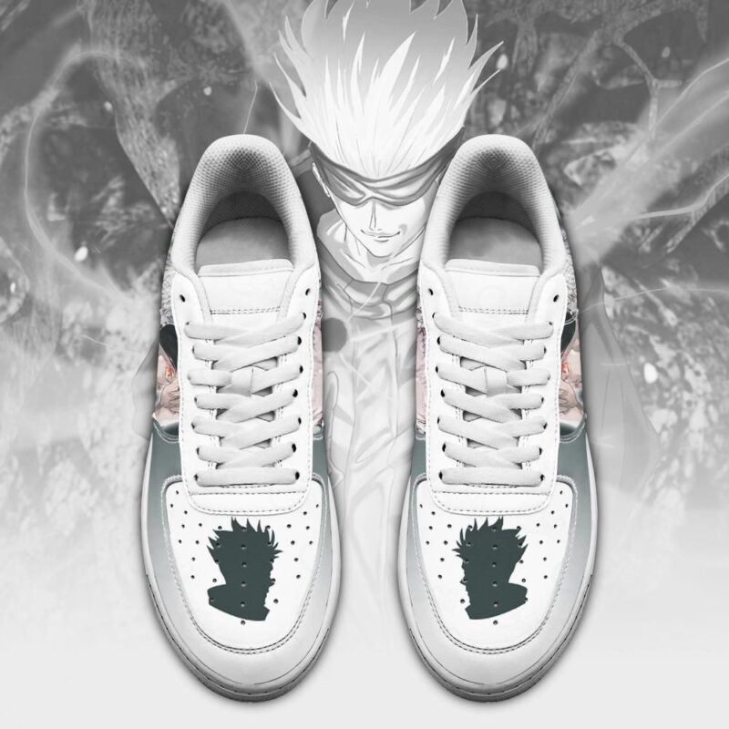 Jujutsu Kaisen Satoru Gojou Air Force 1 Sneakers Custom Anime Shoes 1