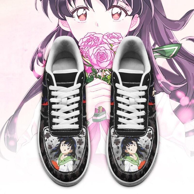 Kagome Sneakers Inuyasha Anime Shoes Fan Gift Idea Air Force 1 Sneakers 1