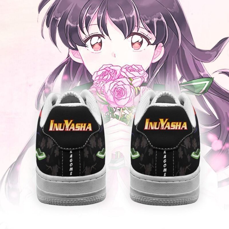 Kagome Sneakers Inuyasha Anime Shoes Fan Gift Idea Air Force 1 Sneakers 2