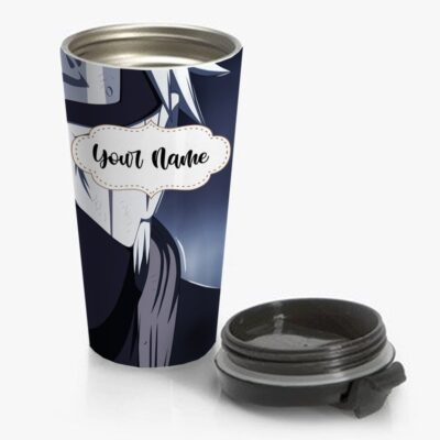 Kakashi Hatake Naruto Shippuden Travel Mug Custom Personalized Name Stainless Steel Bottle