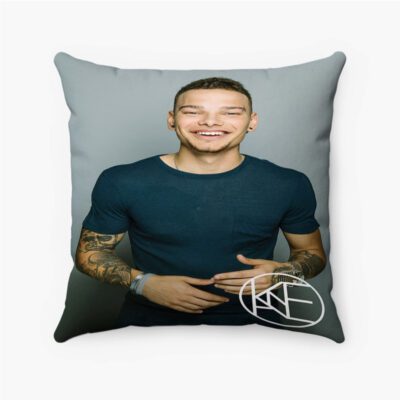 Kane Brown Custom Pillow Case Spun Polyester Suede Square Pillow Cover