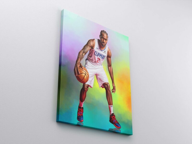 Kawhi Leonard Canvas Kawhi Leonard Poster Clippers Basketball Gift Sports Print Wall Art Wall Decor Kids Room Decor Gift 2 scaled