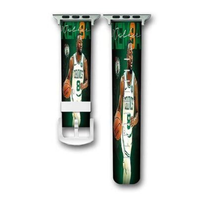 Kemba Walker Boston Celtics NBA Custom Apple Watch Band Genuine Wrist Band Replacement