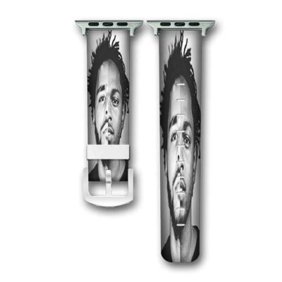 Kendrick Lamar and J Cole Custom Apple Watch Band Genuine Wrist Band Replacement
