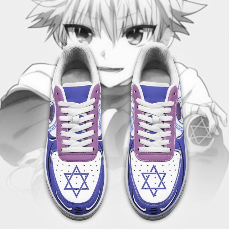 Killua Zodyck Air Force 1 Sneakers Custom Skill Hunter x Hunter Shoes 1