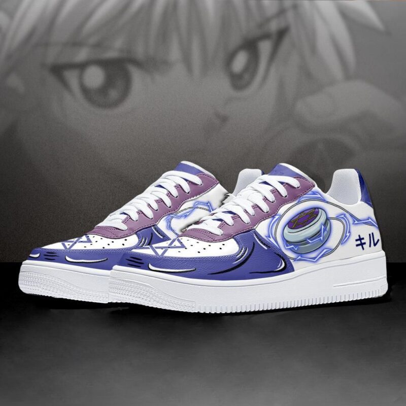 Killua Zodyck Air Force 1 Sneakers Custom Skill Hunter x Hunter Shoes 2