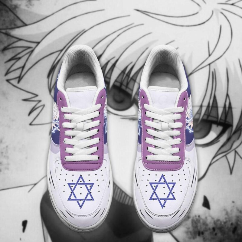 Killua Zoldyck Air Force 1 Sneakers Custom Hunter X Hunter Anime Shoes 1