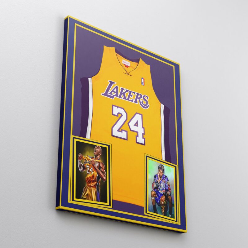 Kobe Bryant Jersey Kobe Bryant Canvas Prints Kobe Poster Kobe Lakers Lakers Art Boys Room Decor Basketball 2