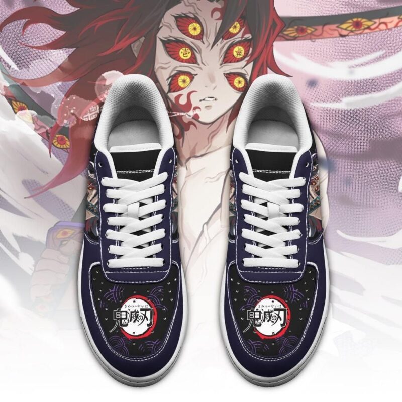 Kokushibou Sneakers Custom Demon Slayer Anime Shoes Fan Air Force 1 Sneakers 1