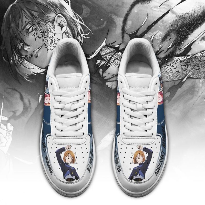 Kugisaki Nobara Jujutsu Kaisen Air Force 1 Sneakers Custom Anime Shoes 1