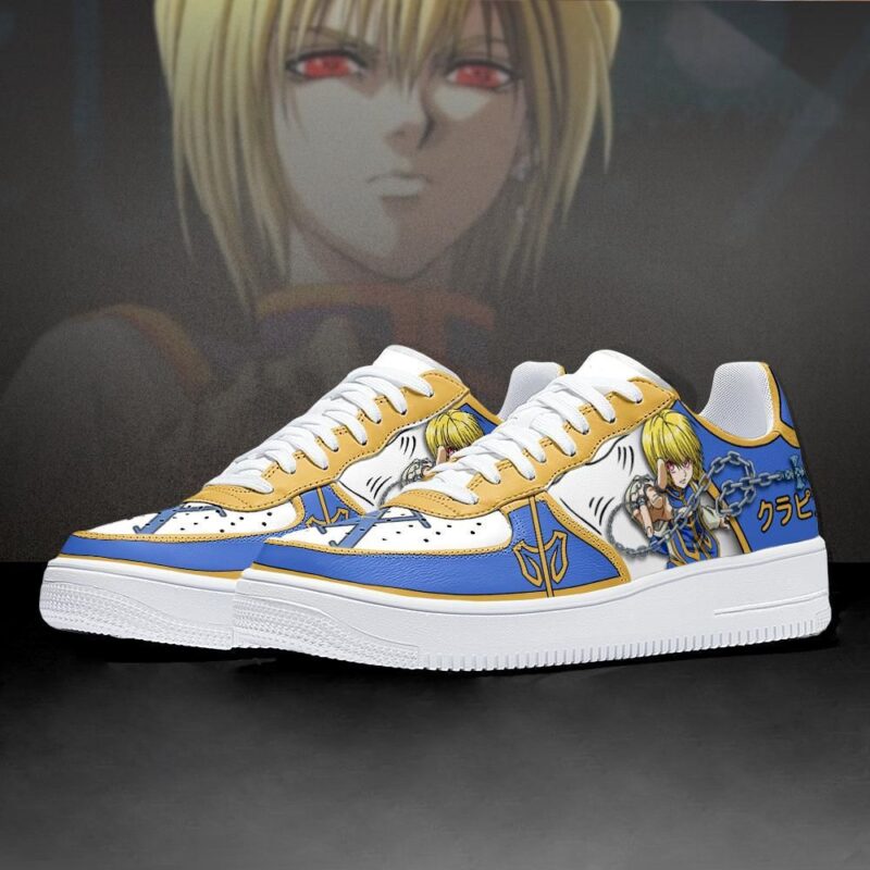 Kurapika Air Force 1 Sneakers Custom Hunter X Hunter Anime Shoes 2