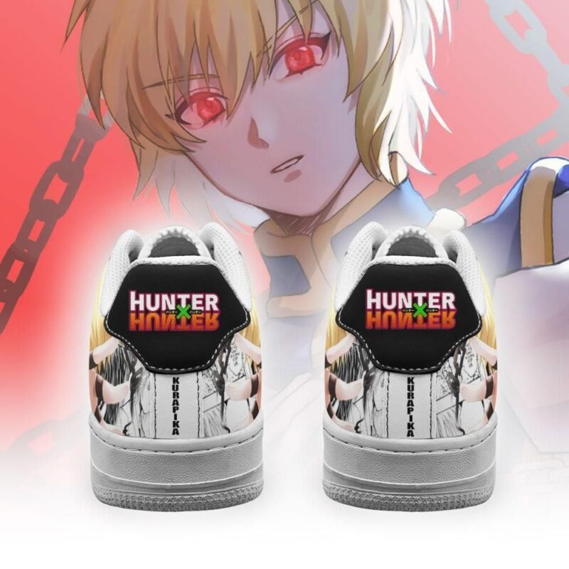 Kurapika Sneakers Custom Hunter X Hunter Anime Shoes Fan Air Force 1 Sneakers 2