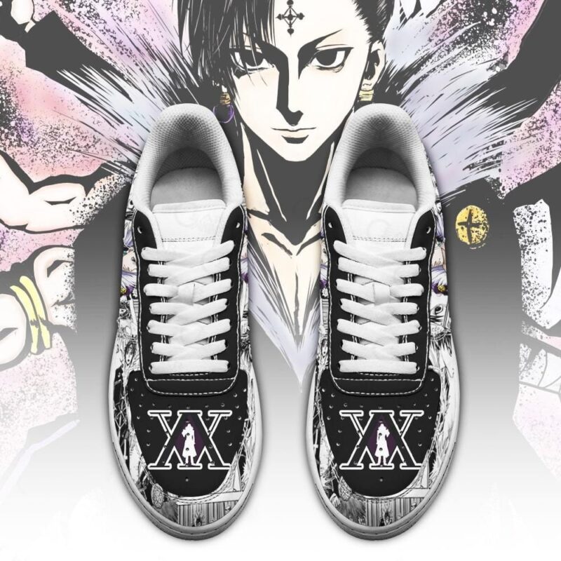 Kuroro Lucifer Sneakers Custom Hunter X Hunter Anime Shoes Fan Air Force 1 Sneakers 1