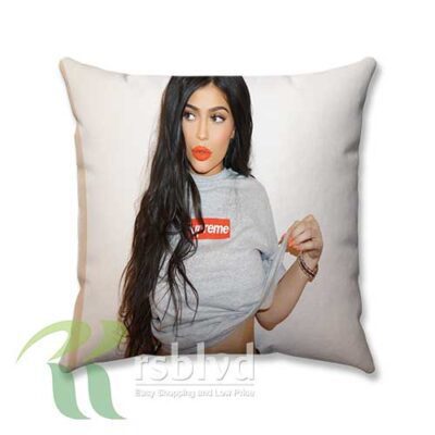 Kylie Jenner Supreme Wallpaper Custom Pillow Case Cover