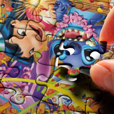 Lilo And Stitch Jigsaw Puzzle Game Lilo And Stitch Fan Gift Happy Birthday To Stitch Birthday Party Gift 3