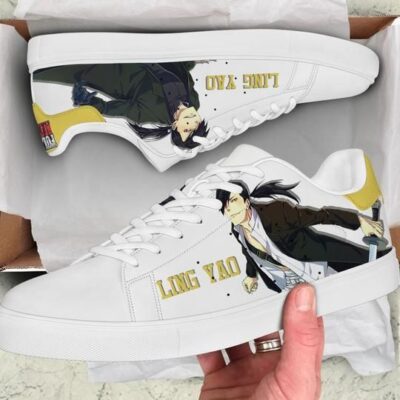 Ling Yao Fullmetal Alchemist Low Top Leather Stan Smith Shoes SST1290 1 Tennis Shoes