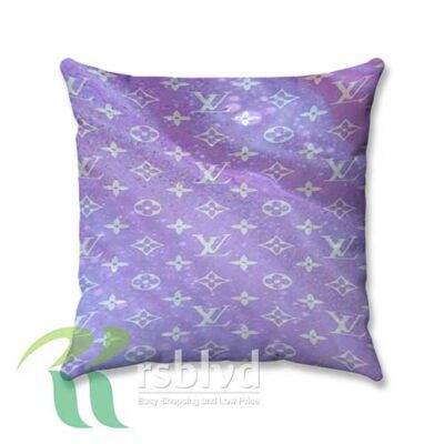 Louis Vuitton Wallpaper Purple Custom Pillow Case Cover