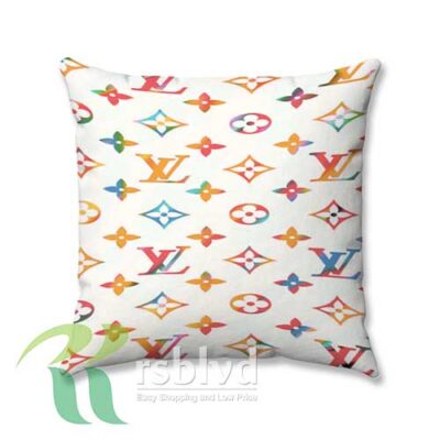 Louis Vuitton Wallpaper Rainbow Custom Pillow Case Cover