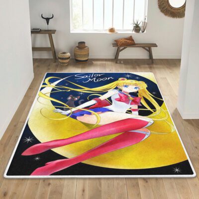 Lovely Sailor Moon Manga Christmas Gifts Lover,Sailor Moon Area Rug Living Room Rug Floor Decor 1 Sailor Moon Area Rug Living Room Rug Floor Decor