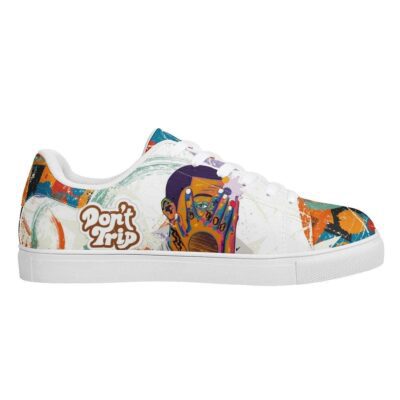 Mac Miller Don't Trip Low Top Leather Stan Smith Shoes SST1293 2 Sneaker For Fans