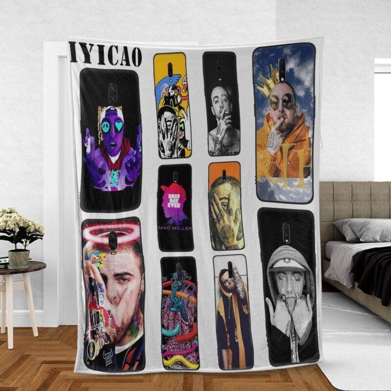 Mac Miller Album Collage