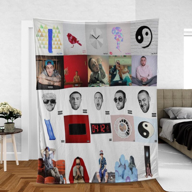Mac Miller Album Collage