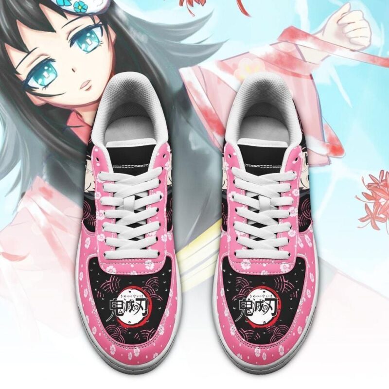 Makomo Sneakers Custom Demon Slayer Anime Shoes Fan Air Force 1 Sneakers 1