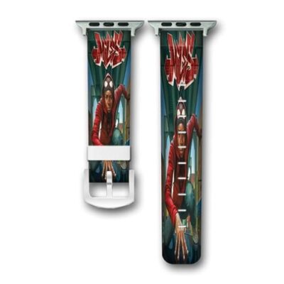 Marvel Comics Spider Man Custom Apple Watch Band Genuine Wrist Band Replacement