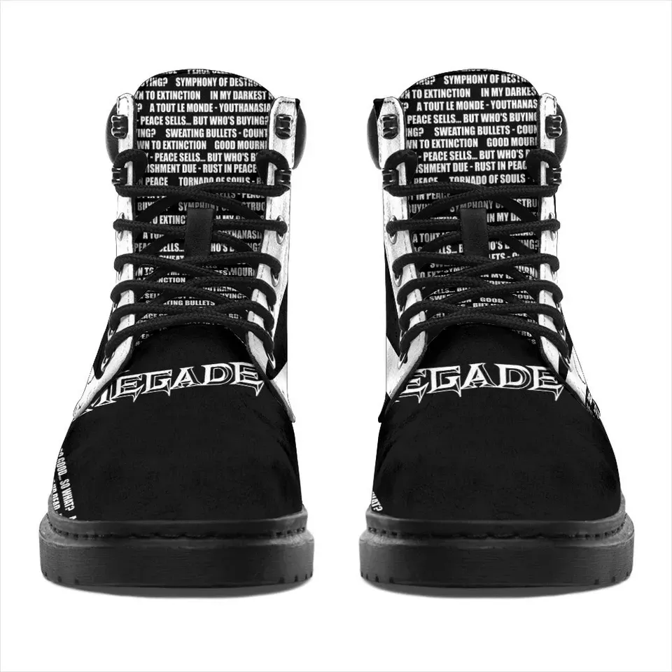 Megadeath-Boots-Shoes-Amazing-For-Music-Fan-Working-Boots-Leather-Boots-Timber-Motorcycle-Boots-1 Working Boots Leather Boots Timber Motorcycle Boots