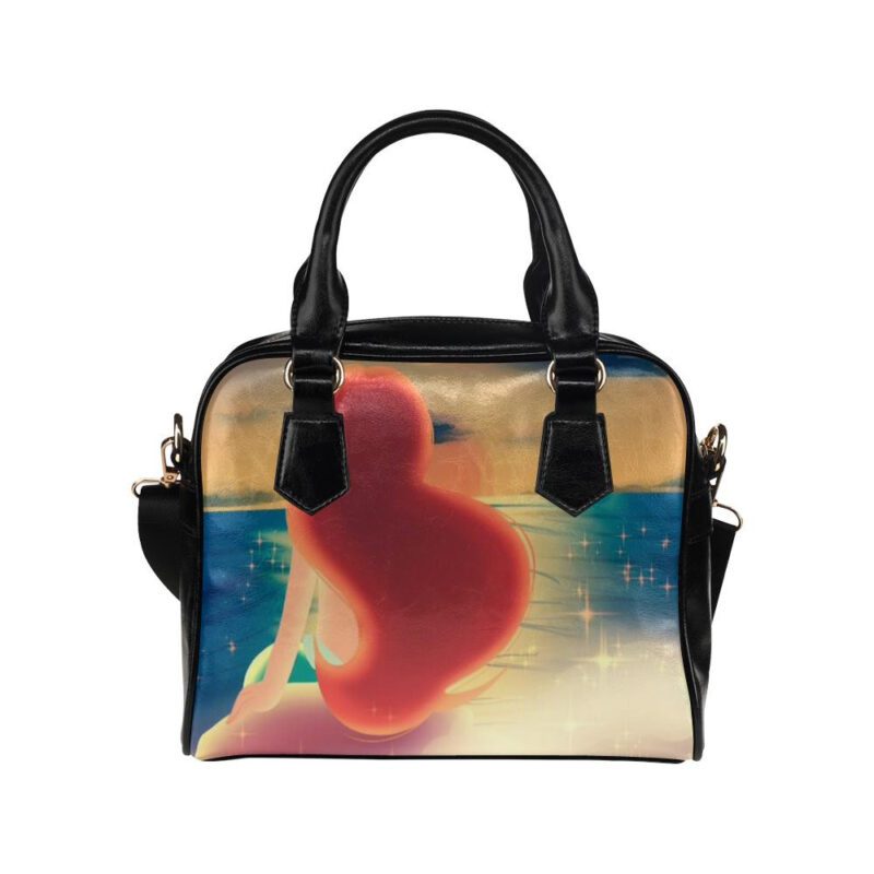 Mermaid And Sea Lady Leather Shoulder Hand Bag SB0119 1