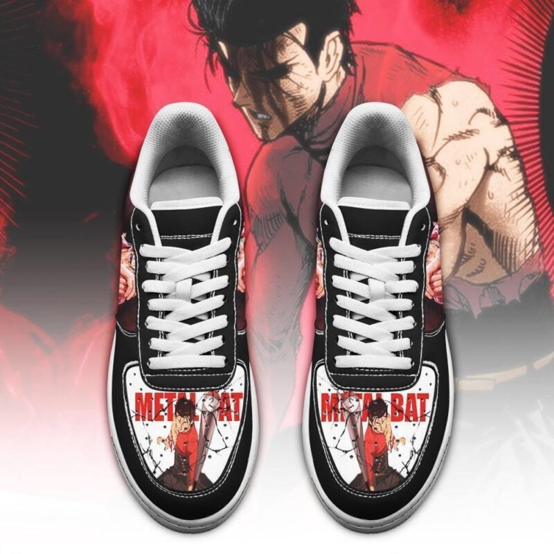 Metal Bat Sneakers Custom One Punch Man Anime Shoes Fan Air Force 1 Sneakers 1