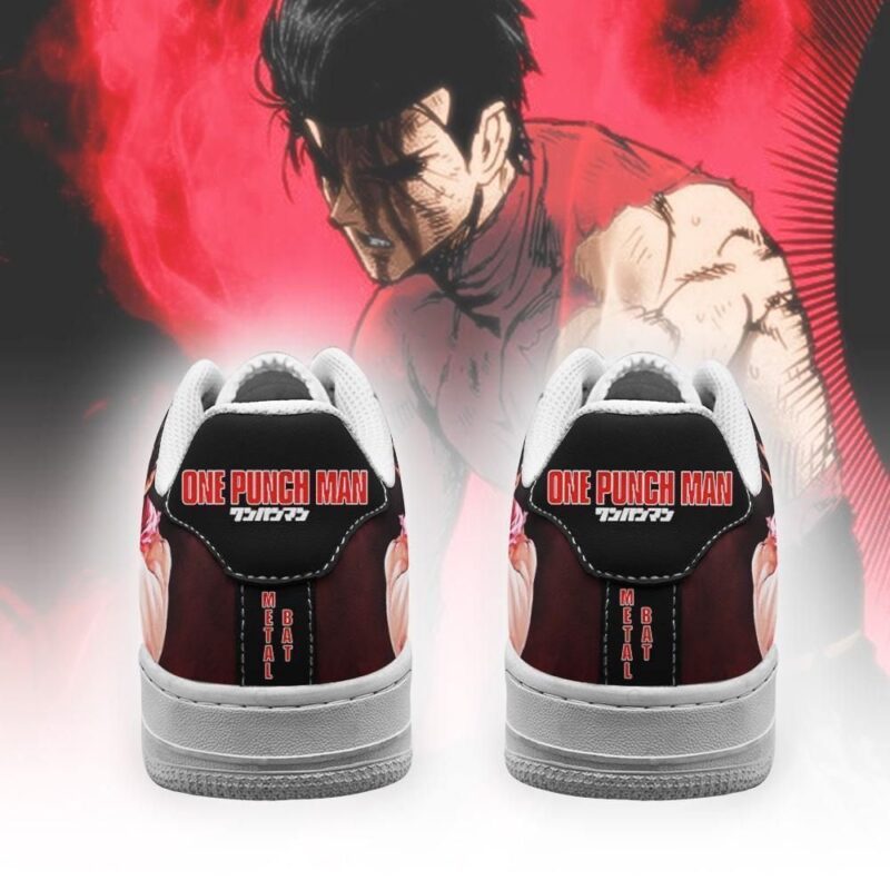 Metal Bat Sneakers Custom One Punch Man Anime Shoes Fan Air Force 1 Sneakers 2