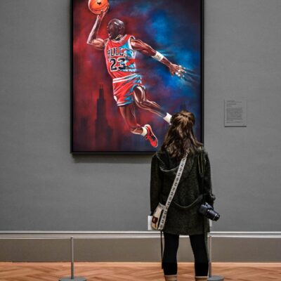 Michael Jordan GOAT LEGACY Life Size Canvas Prints Wall Art Decor The 23 Editions 1
