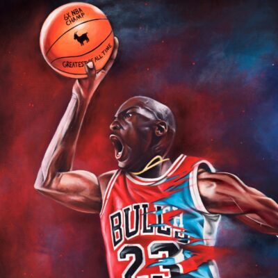 Michael Jordan GOAT LEGACY Life Size Canvas Prints Wall Art Decor The 23 Editions 2
