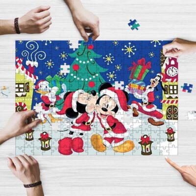 Mickey And Friends Christmas Eve Ver5 Disney Gifts Lover Jigsaw Puzzle Game,Mickey And Friends Fans Gift 2 Mickey And Friends Christmas Eve Ver5 Disney Gifts Lover Jigsaw Puzzle GameMickey And Friends Fans Gift 2
