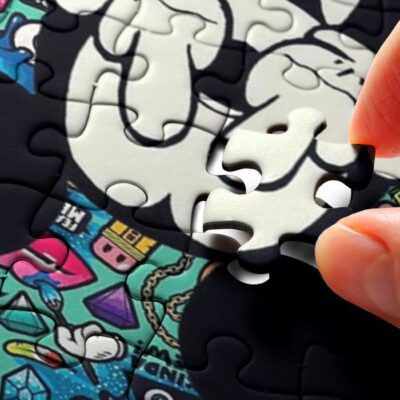 Mickey Mouse Jigsaw Puzzle Game, Funny Mickey Fan Gift, Disney Fan Gift 3 Mickey Mouse Jigsaw Puzzle Game Funny Mickey Fan Gift Disney Fan Gift 3