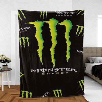 Monster Energy Blanket, Monster Energy Gift For Fan Comfy Sofa Throw Blanket Gift 2 Monster Energy Blanket Monster Energy Gift For Fan Comfy Sofa Throw Blanket Gift 2