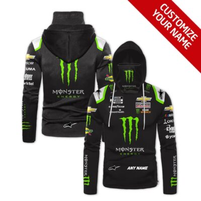Monster Energy Energy Gear Wrench Auto Racing Team Motorsport Jersey Style Custom Number Name For Monster Energy Fans Gaiter Hoodie GH0623