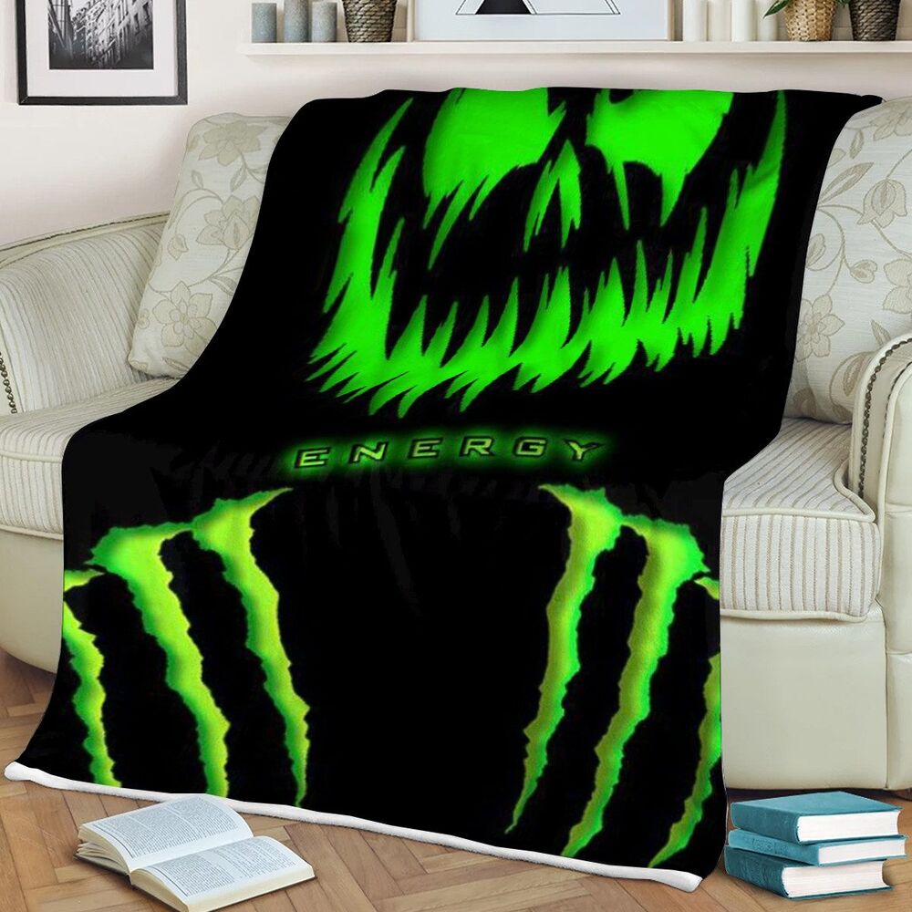 Monster-Energy-Fan-Gift-Monster-Energy-Logo-Comfy-Sofa-Throw-Blanket-Gift-1 Monster Energy Logo Comfy Sofa Throw Blanket Gift