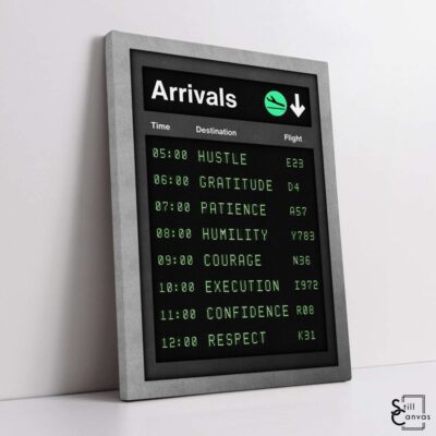 Motivational Canvas Art - Arrivals Inspirational Board Travel Success Quotes Wall Art Framed Canvas Poster Print 1 Motivational Canvas Art Arrivals Inspirational Board Travel Success Quotes Wall Art Framed Canvas Poster Print 1