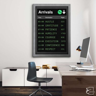 Motivational Canvas Art - Arrivals Inspirational Board Travel Success Quotes Wall Art Framed Canvas Poster Print 3 Motivational Canvas Art Arrivals Inspirational Board Travel Success Quotes Wall Art Framed Canvas Poster Print 3