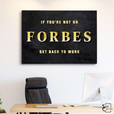 Motivational Canvas Art - "If You're Not On Forbes" Famous Quote Inspirational Framed Canvas Wall Art Poster Print 3 Motivational Canvas Art If Youre Not On Forbes Famous Quote Inspirational Framed Canvas Wall Art Poster Print 3