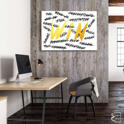 Motivational Canvas Art - No Excuses, Gold Win Quote Inspirational Framed Canvas Wall Art Poster Print 3 Motivational Canvas Art No Excuses Gold Win Quote Inspirational Framed Canvas Wall Art Poster Print 3
