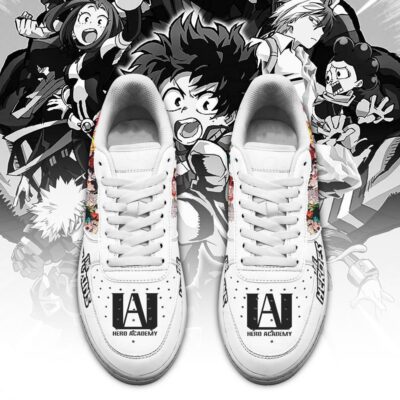 My Hero Academia Shoes Hero Team Vs Villian Team Air Force 1 Sneakers 1 My Hero Academia Shoes Hero Team Vs Villian Team Air Force 1 Sneakers 1
