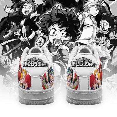 My Hero Academia Shoes Hero Team Vs Villian Team Air Force 1 Sneakers 2 My Hero Academia Shoes Hero Team Vs Villian Team Air Force 1 Sneakers 2