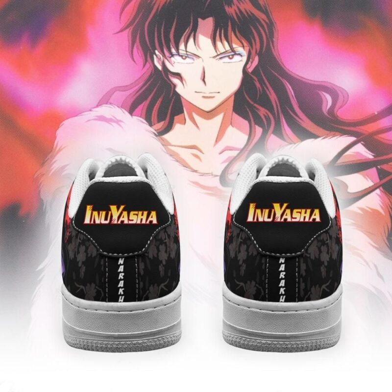 Naraku Sneakers Inuyasha Anime Shoes Fan Gift Idea Air Force 1 Sneakers 2